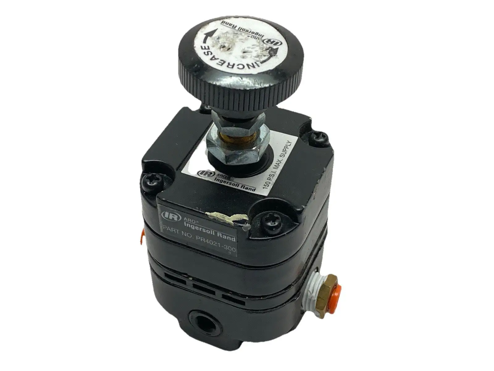 USED INGERSOLL RAND PRECISION PRESSURE REGULATOR 150 PSI MAX