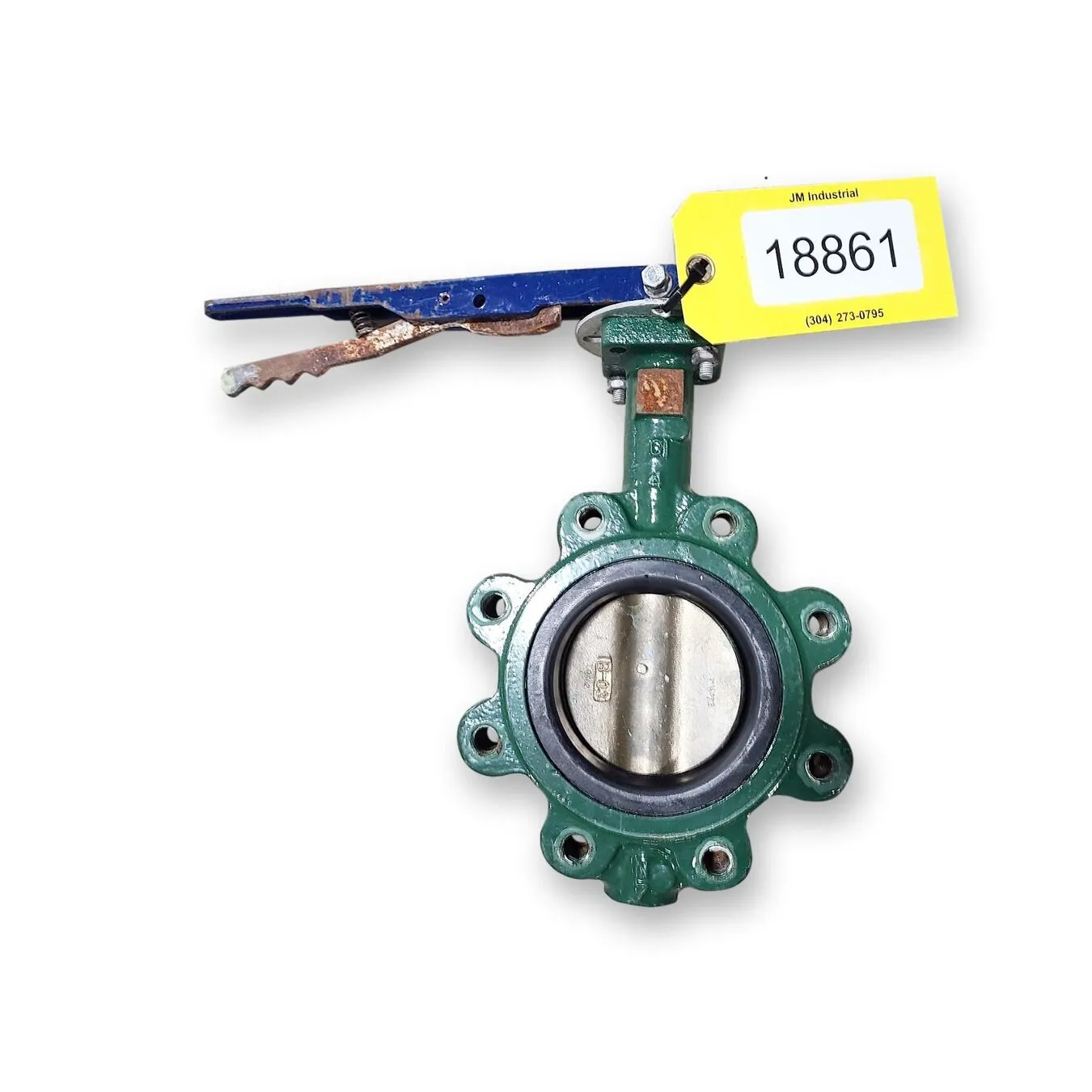 Used 4" Butterfly Valve Stainless Steel