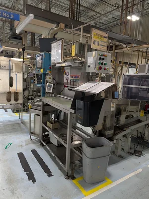 (2) Visual Inspection Tables W/ (2) Touchscreen Modules & (2) Acer Monitors