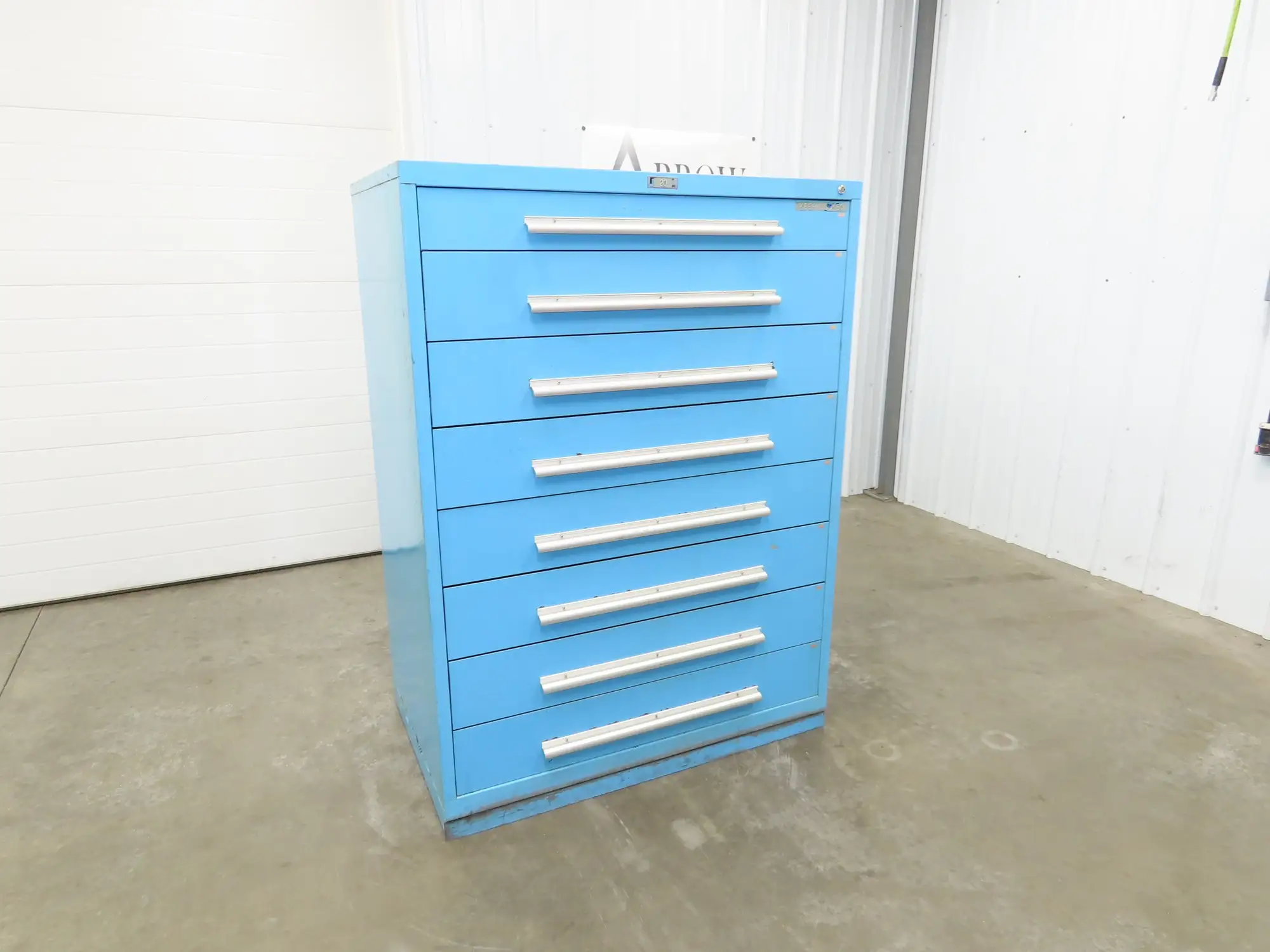 Nu-Era Modular Tool Storage Cabinet 8 Drawer 45x28x61" Stanley Vidmar Lista