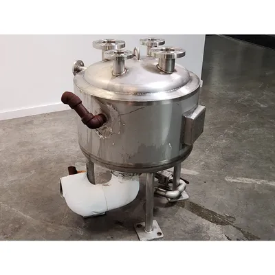 40 Gallon Stainless Steel Jacketed Kettle Tank