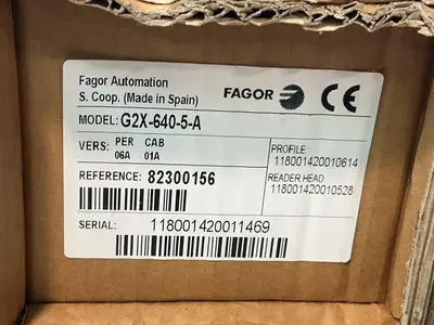 New | in-Stock FAGOR AUTOMATION G2X6405A Linear Encoders Ohio US | HGR 24 #1355888