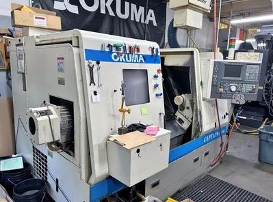 2002 OKUMA CAPTAIN L470M CNC Lathes Multi-Axis | Clark Machinery Sales, LLC (1)