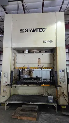 1999 STAMTEC 440 TON SSDC PRESS Straight Side, Double Crank (Single Action) Presses | Timco, Inc. (3)