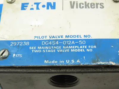 Used VICKERS _UNKNOWN_ Valves/Fittings Indiana US | Arrow Industrial #1316968