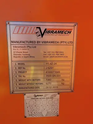 USED 2015 VIBRAMECH H1-42-24
