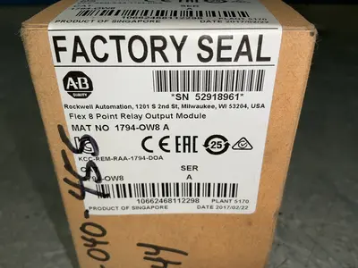 New | in-Stock 2017 ALLENBRADLEY 1794OW8 PLC Input & Output Ohio US | HGR 24 #1545336