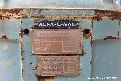 USED ALFA LAVAL CPPX-207-SGP-34