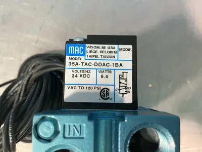 Used MAC 35ATACDDAC1BA Solenoid Valves Ohio US | HGR 24 #1357385