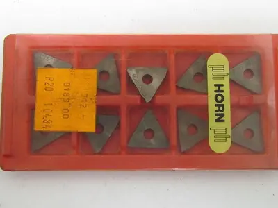 Horn 312.0185.00 P20 104.84 Carbide Insert P20 Box of 10