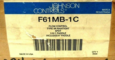 NEW JOHNSON CONTROLS F61MB-1C FLOW CONTROL F61MB1C
