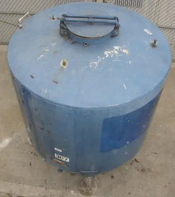 SPC6728  Tank 1110 gallon vertical tank, 304 SS, dish