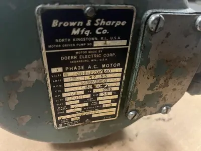 Used BROWN & SHARPE 63473B0G1 Motors (misc) | Surplus Asset Holdings #1205275