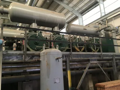 Used Ingersol Rand Qty 4 8HHE See Pictures for Information Lubricated Reciprocating Air Compressors Oklahoma US | Borderless Services #1378255