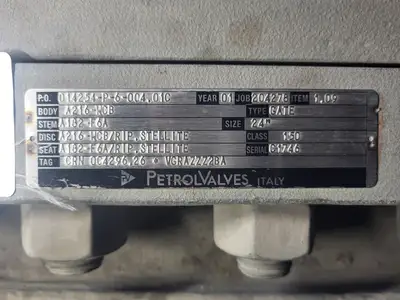 USED PETROLVALVES 1.09