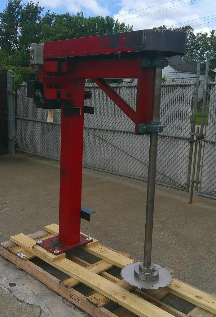 SPC9341  Mixer and Blender 15 hp disperser, no lift, stationary style