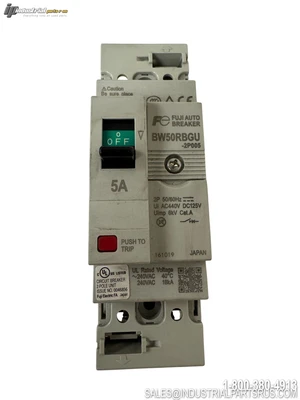 Used FUJI BW50RBGU-2P010 Circuit Breakers Kentucky US | Industrial Parts R Us Inc. #1293567