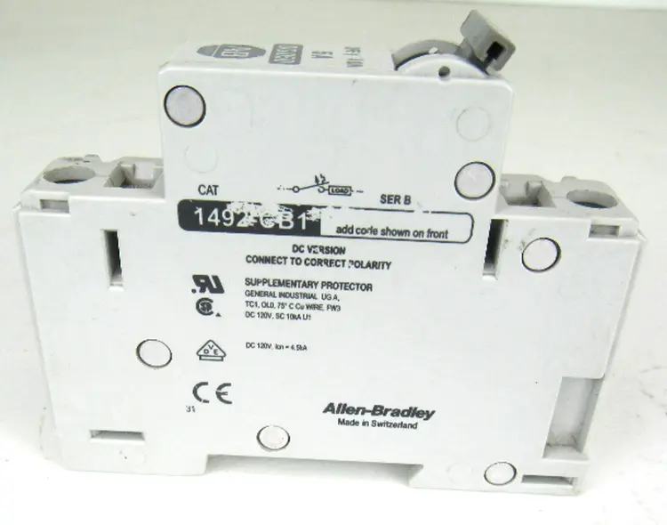 Used ALLEN BRADLEY 1492-CB1DG050 Circuit Breakers Kentucky US | Industrial Parts R Us Inc. #355508