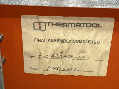 Used THERMATOOL CFI41506460 Welding Machinery (Other) Ohio US | HGR 24 #1506639