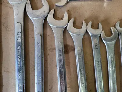 1/4" - 1-1/16" and 8mm - 13mm Combination Wrench Set (20pcs)