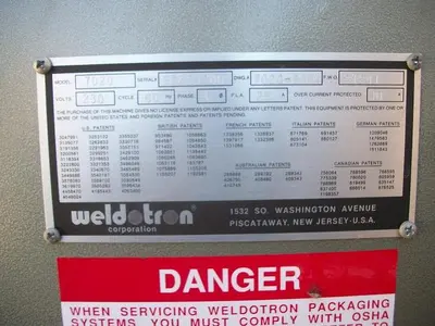 USED WELDOTRON 7020