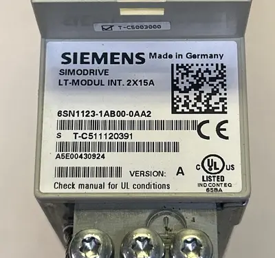 USED SIEMENS 6SN1123-1AB00-0AA2