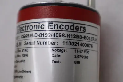 T&R ELECTRONIC CE65M-D-8192/4096-H13BB-E01ZR-H Encoder - STOCK GF270