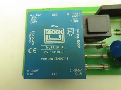 Rofin-Sinar Laser 318-2/07.91 DC Power Supply PCB Circuit Board