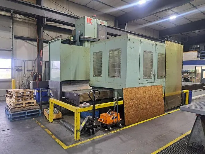 Used 1998 KURAKI KBT 13A Horizontal Table Type Boring Mills Iowa US | OPINCAR MACHINERY #300902