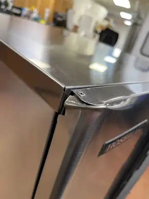 Used Hoshizaki Used Hoshizaki KM-650MAH Crescent Cube Ice Machine 661lb/24hr Air Cooled 208-230v Ice Machines Illinois US | Falcon Restaurant Supply #1374924