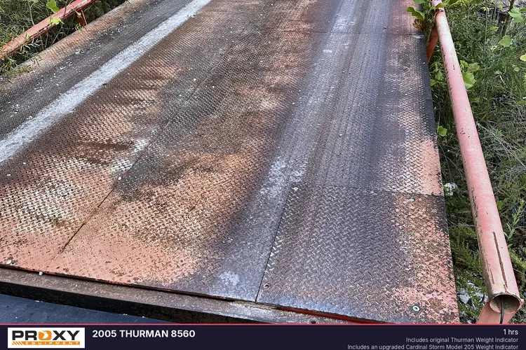 Used 2005 THURMAN 8560 Platform Scales Kentucky US | Proxy Equipment #1385064