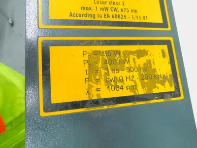 Used ROFIN-SINAR 20E Parts Texas US | Aucto #1307003