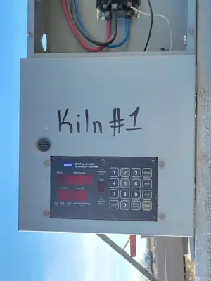 Glass Kiln, 53A, 208V, 3-ph, 56" x 104"