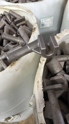 Four full barrels of Klein hickey rebar heads. 3/4" - quantity approx. 2500