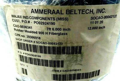 NEW AMMERAAL BELTECH CAO-0036341 CONVEYOR BELT 7FT 6"