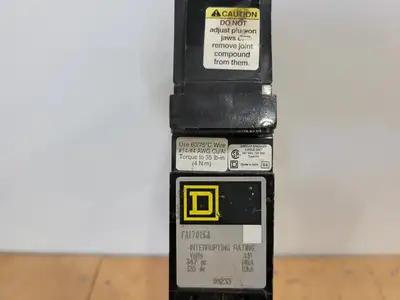 USED SQUARE D FA17015A
