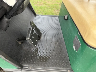 (1) 2019 E-Z-Go EFI golf cart with a Kawasaki gas engine, model 657061G01, includes canopy, fold-dow...