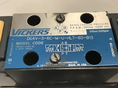 USED VICKERS DG4V-3-6C-M-U-HL7-60-B13