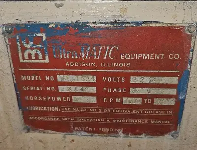 USED 1982 ULTRAMATIC VC-1824