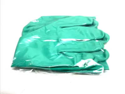 New | in-Stock Liberty Green Nitrile Chemical Gloves 13" Large LOT OF 12 Gloves Michigan US | Maverick Industrial Sales #1395409