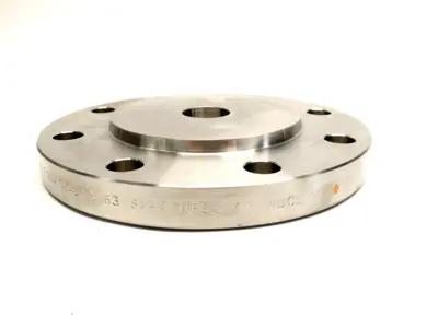 IDEAL REDUCING FLANGE | IDEAL 4" Reducing Pipe Flange RF w/ 1" Socket Weld Bore B16 150# SA182 F304/304L - New