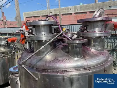 USED Lee Industries 360 Gal Lee Reactor, 304 S/S, 20/100#