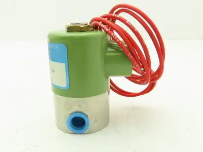 Honeywell Skinner V42LB0EN022 Solenoid Valve 2-Way NC 120V 20 PSI 1/4" NPT