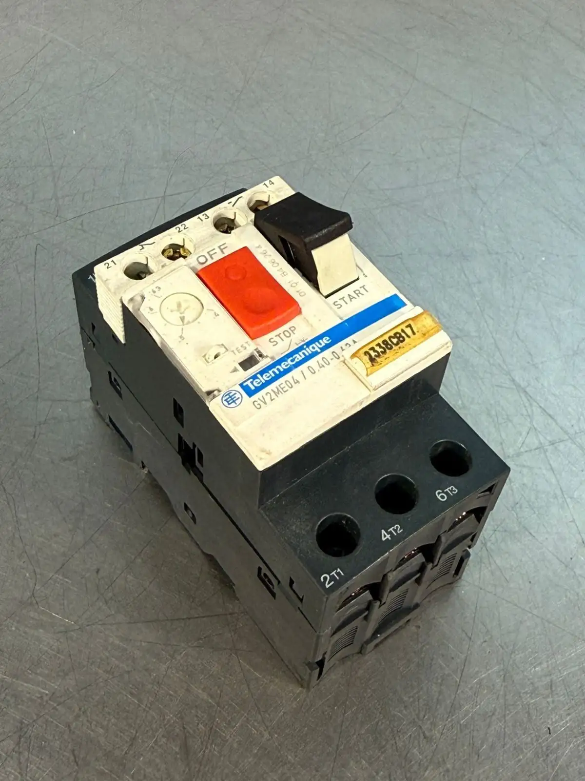 Telemecanique GV2ME04 Motor Protec C. Break. GV2 ME04 / 0.4 - .63 A (4.1.3)