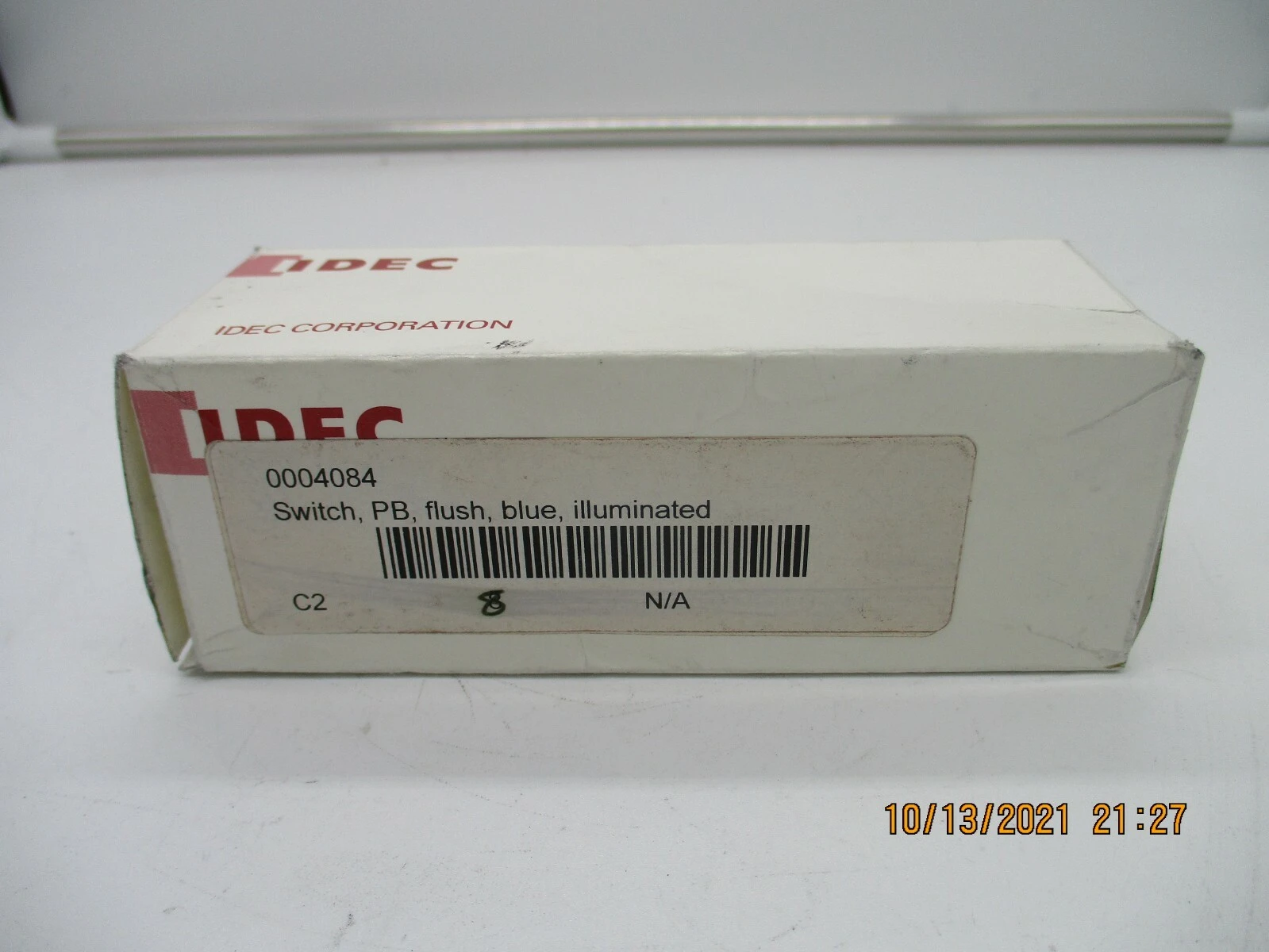 Idec ALFW29911DN-S-24V New Illuminated PB Flush Blue Switch