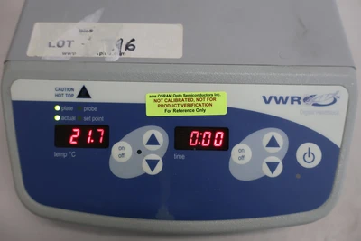 USED VWR SCIENTIFIC 12621-088
