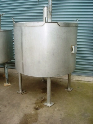 600L S/S JKTD Enclosed Mixing Tank