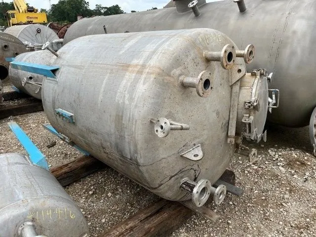 Used ALLOY FABRICATORS 690 GALLON Stainless Steel Tanks New Jersey US | Perry Equipment #123057