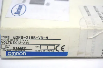 NEW OMRON G3PB-215B-VD-N SOLID STATE RELAY G3PB215BVDN
