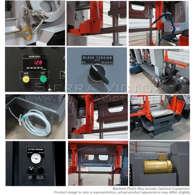 HE&M H130HM-DC Horizontal Bandsaws Semi Auto | Sierra Victor Industries (5)